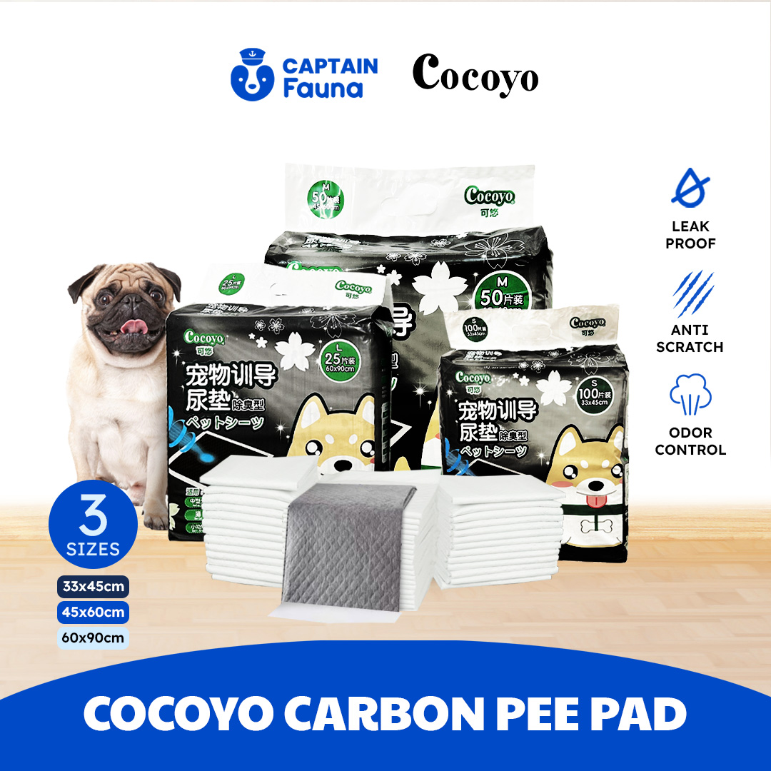 Pee Pad Carbon Alas Pipis Kucing Anjing Perlak Tatakan